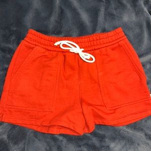 Free Assembly Fleece Red Shorts